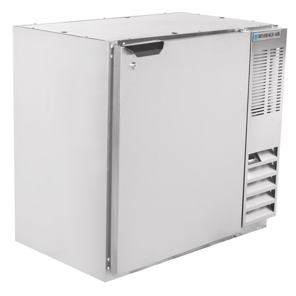 Beverage Air BB36HC-1-S Back Bar Refrigerator Stainless Steel