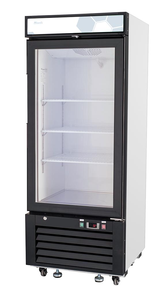 Migali C-10RM-HC 24-1/4“ W 1 Door Swing Glass Refrigerator