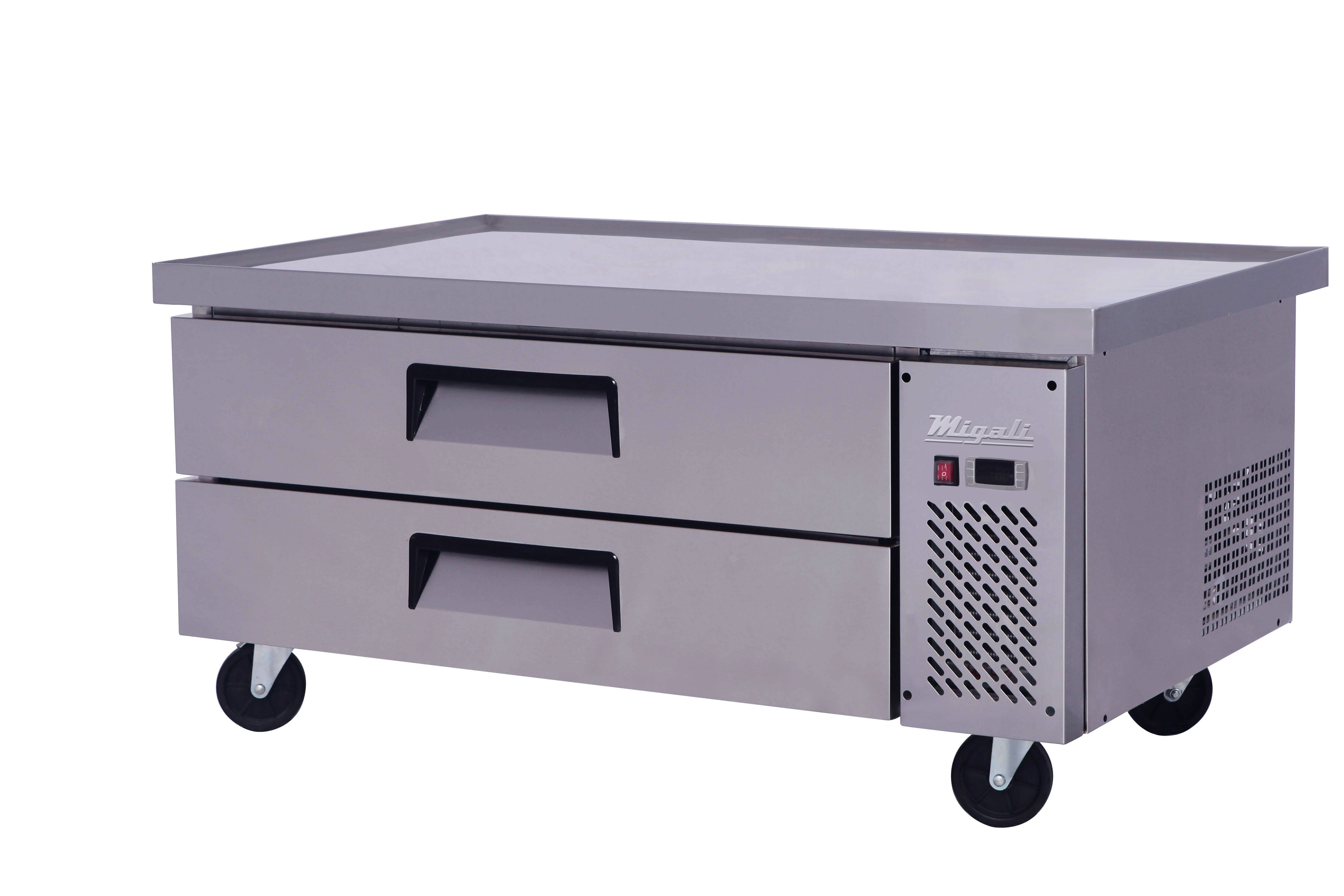 Migali C-CB52-HC 2 Drawers Chef Base Refrigerator 52" W
