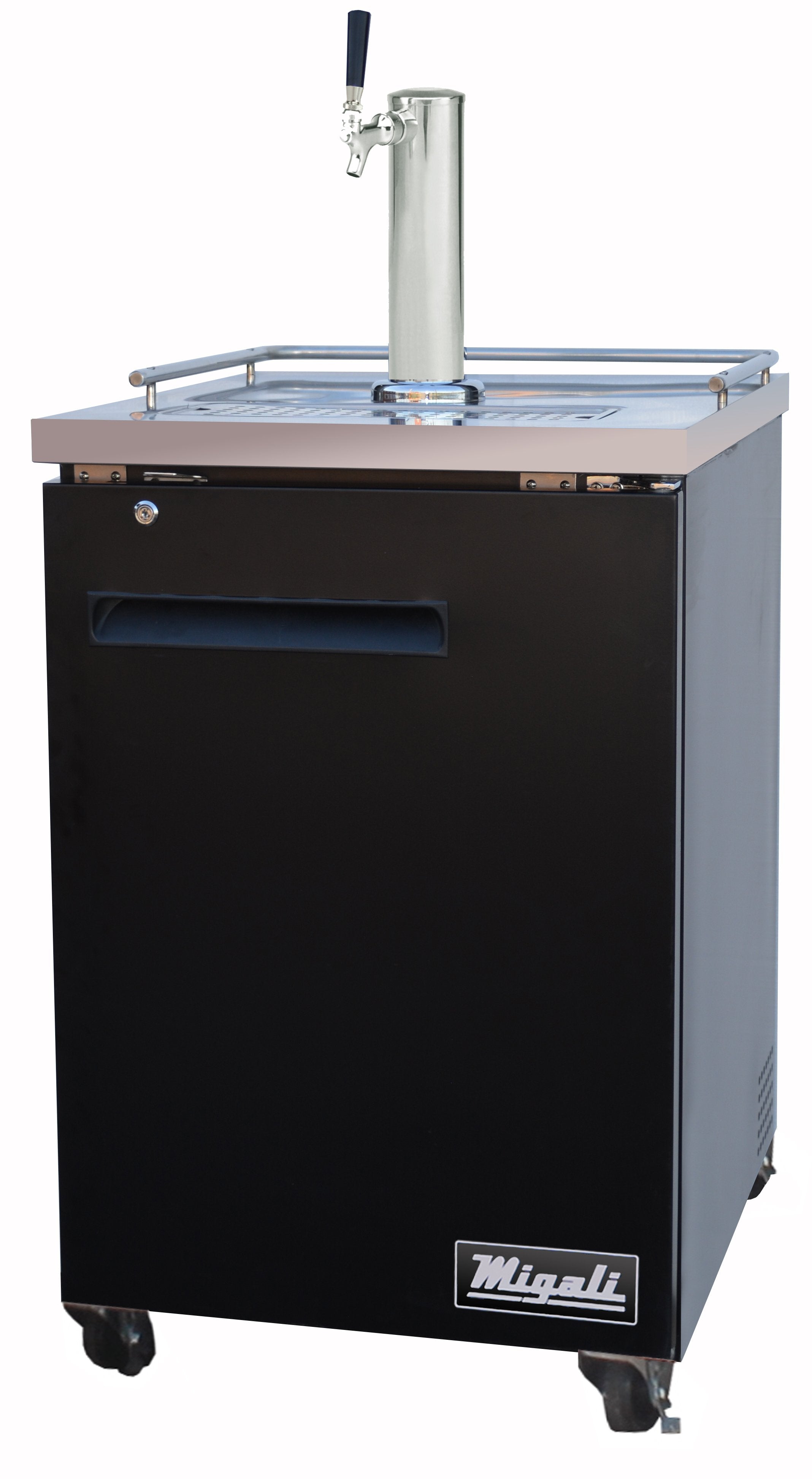 Migali C-DD23-1-HC 23.5" W Direct Draw Beer Cooler 1 Single Draft Tower