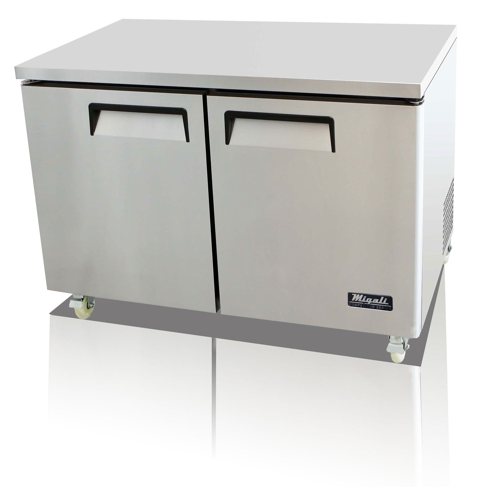 Migali C-U48F-HC 48.2" W Undercounter Freezer 2 Door