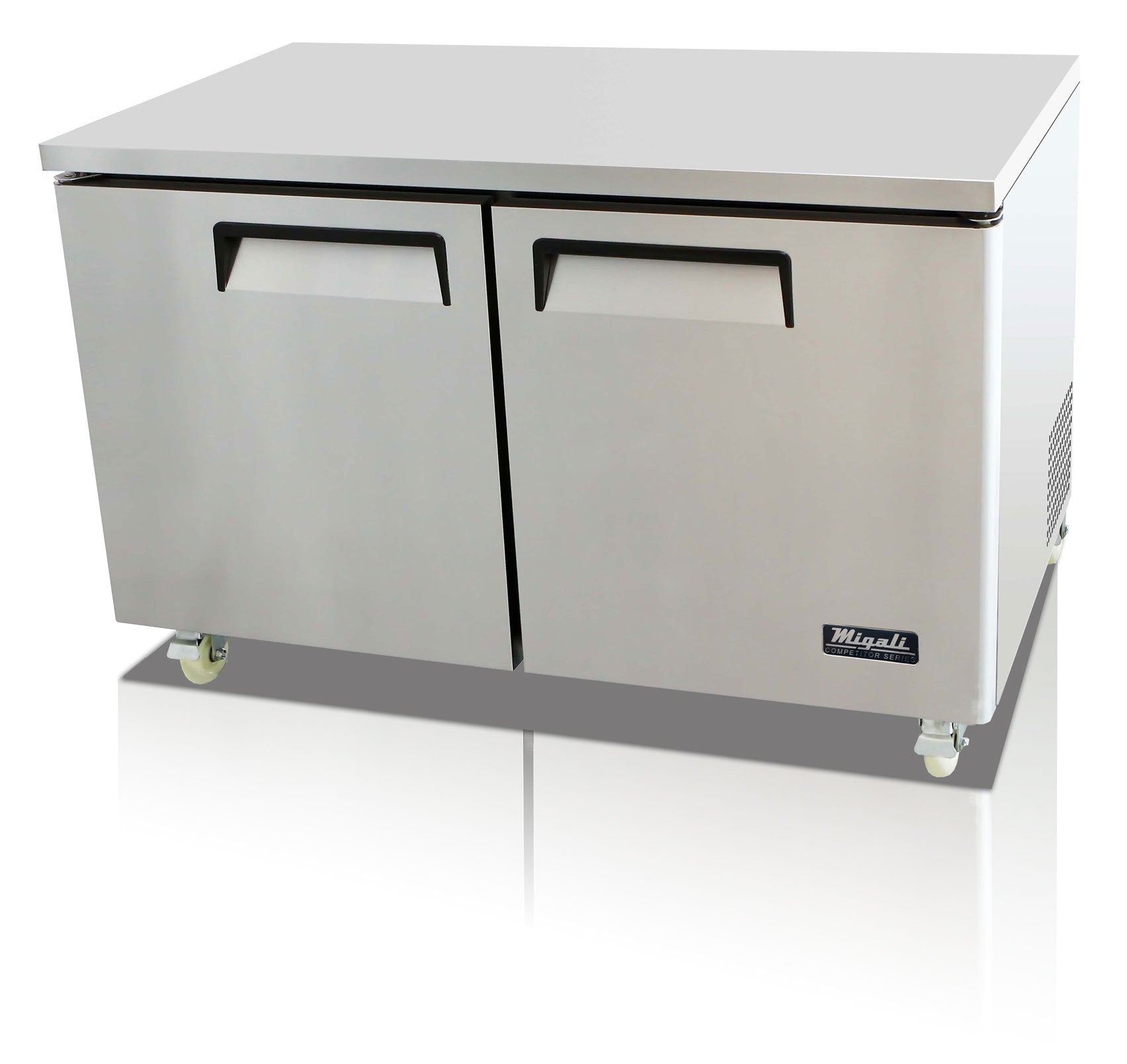 Migali C-U60F-HC 60.2" W Undercounter Freezer 2 Door