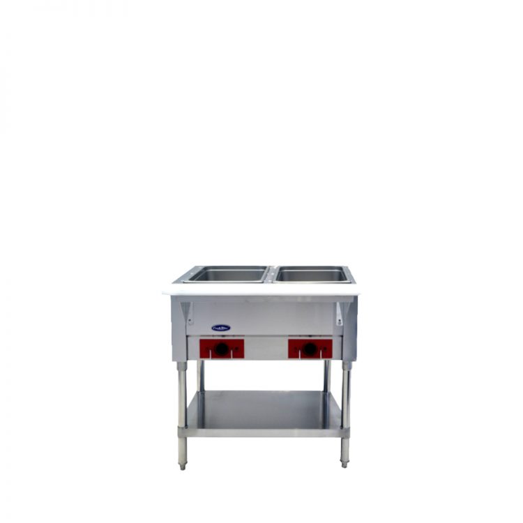 Atosa CSTEA-2C - 2 Open Well Electric Steam Table