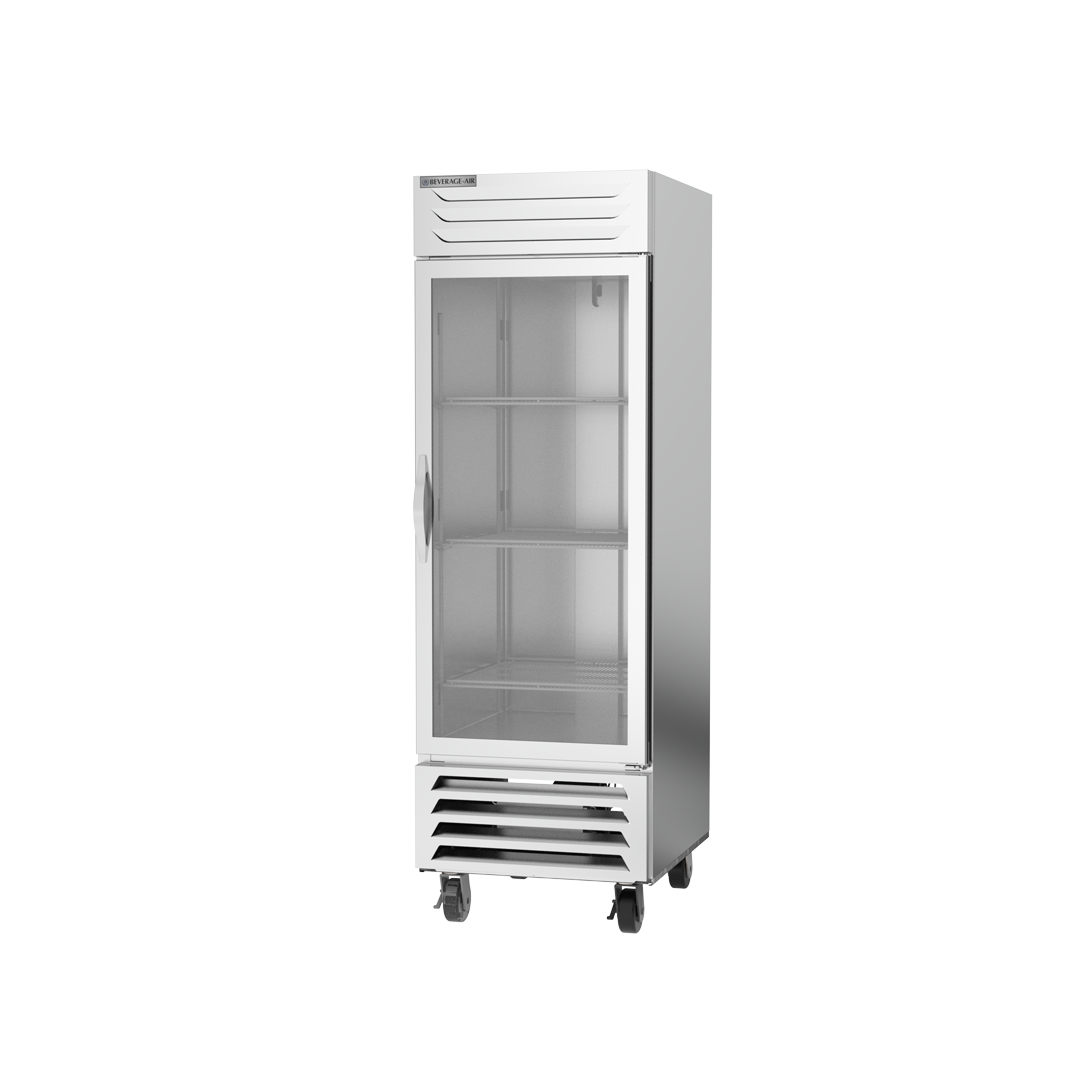 Beverage Air FB23HC-1G 1 Glass Door Bottom Mount Freezer