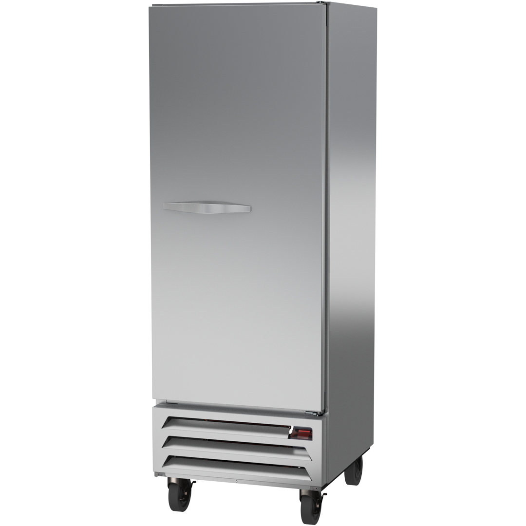 Beverage Air HBR12HC-1 1 Solid Door Bottom Mount Refrigerator 24