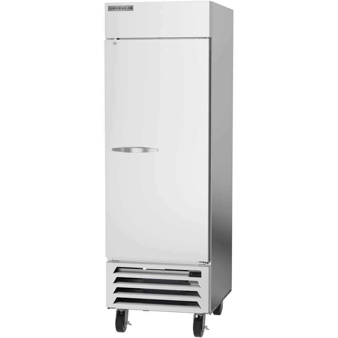 Beverage Air HBR23HC-1 1 Solid Door Bottom Mount Refrigerator 27