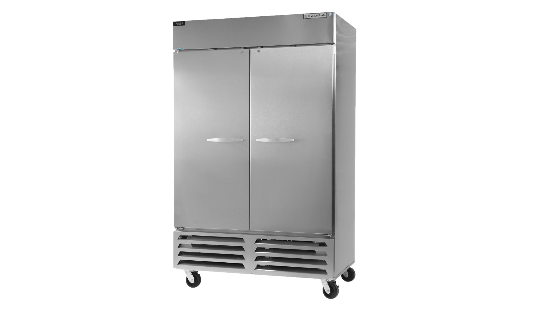 Beverage Air HBRF49-1 2 Solid Door Dual-Temp 52"