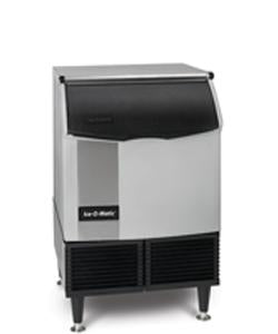 Ice-O-Matic ICEU150FW Water Cooled 24 1/2” Full Cube/Dice Style Undercounter Ice Machine With Bin, 185 lb. Capacity