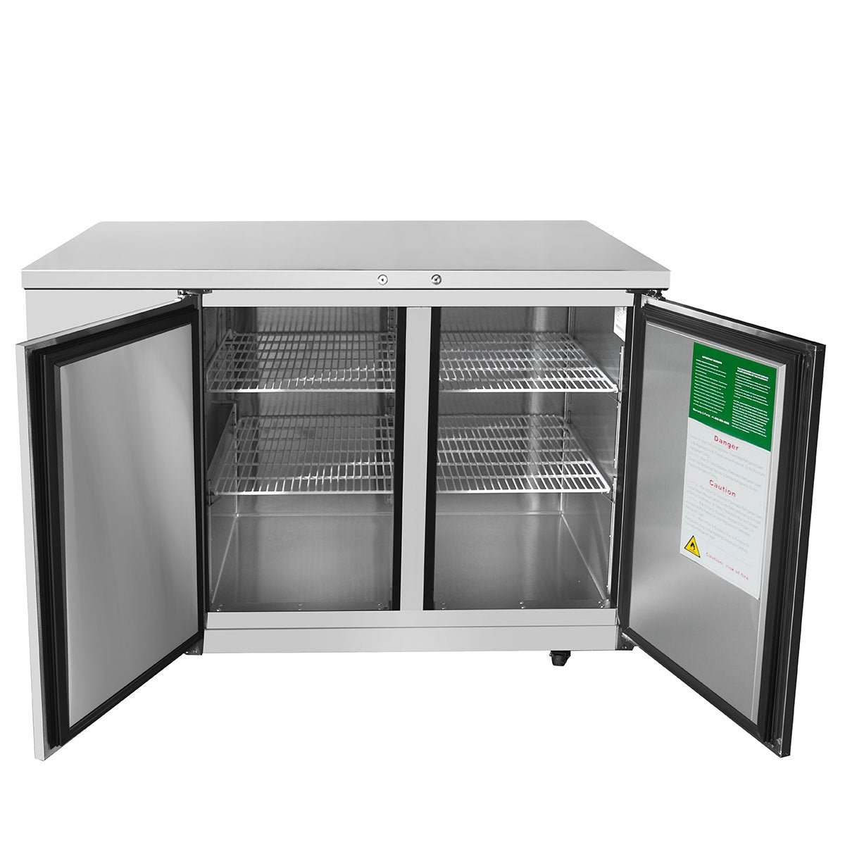 Atosa MBB48GR 48" Back Bar Cooler - Stainless Steel