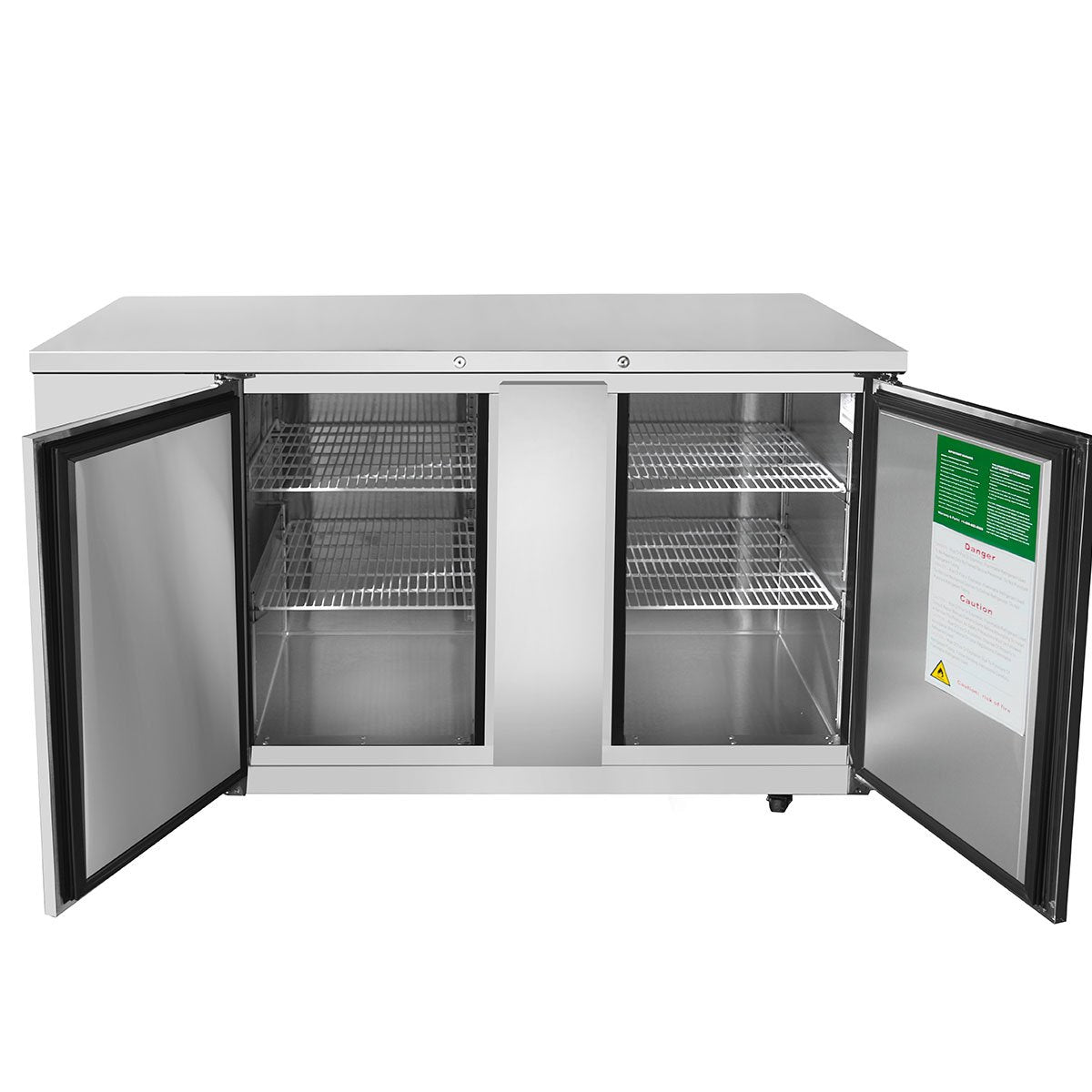 Atosa MBB69GR 69" Back Bar Cooler - Stainless Steel