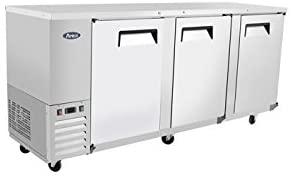 Atosa MBB90GR 90" Back Bar Cooler - Stainless Steel