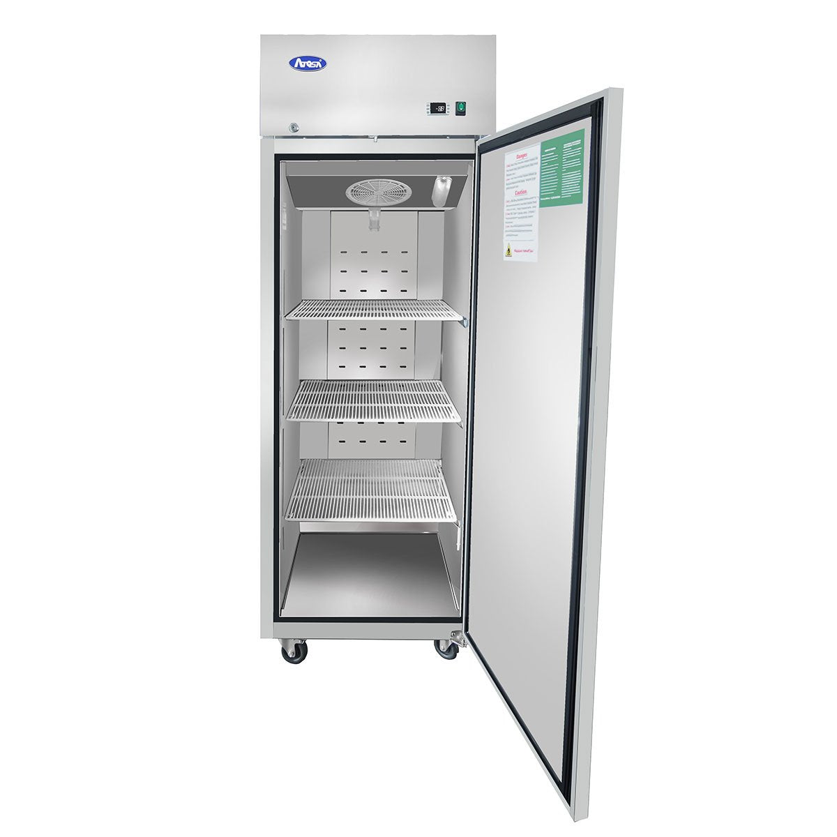 Atosa MBF8004GR Top Mount One Door Refrigerator