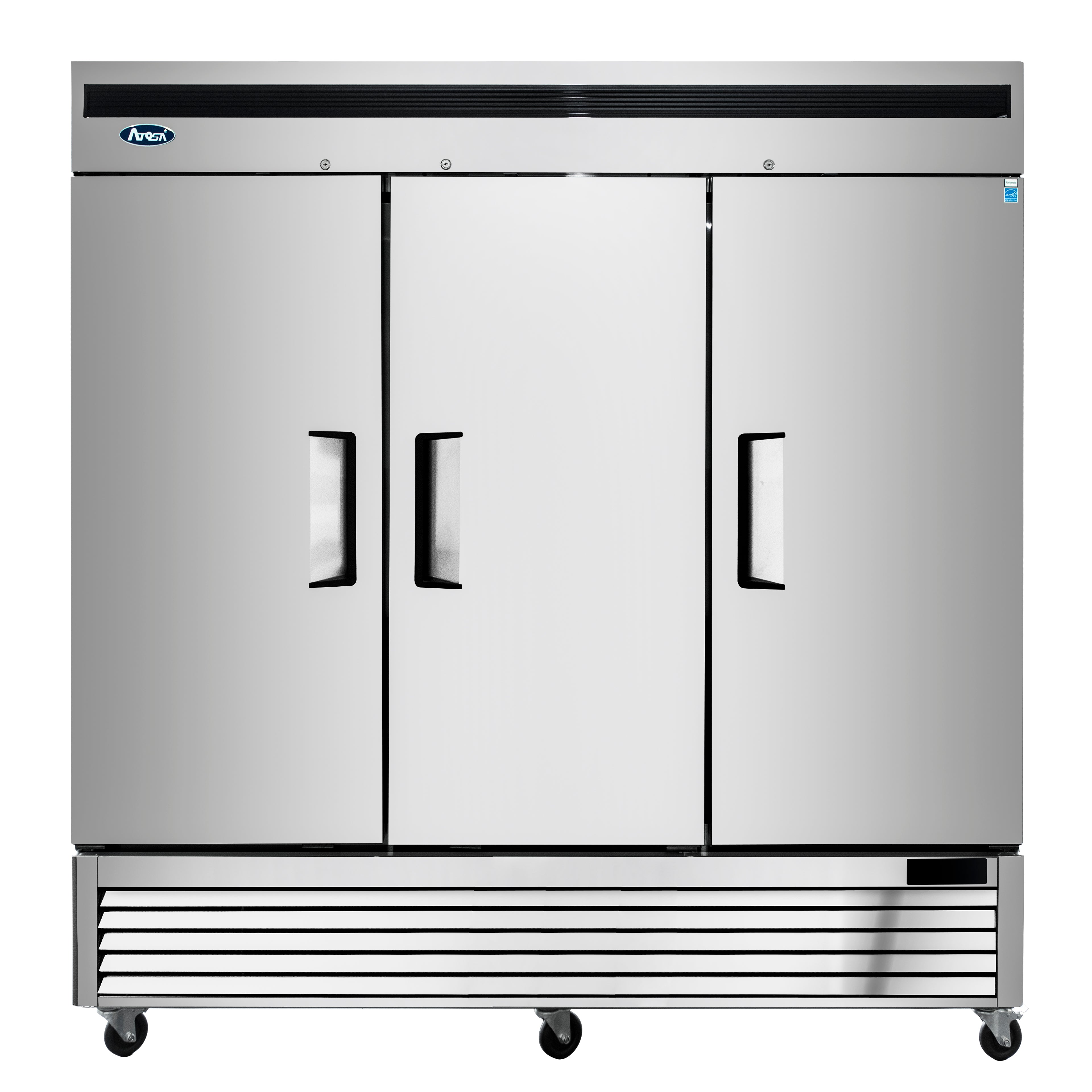 Atosa MBF8508GR Bottom Mount Three Door  Refrigerator