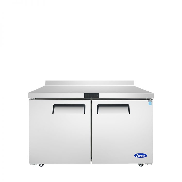 Atosa MGF8409GR 48" Worktop Refrigerator w/ Backsplash