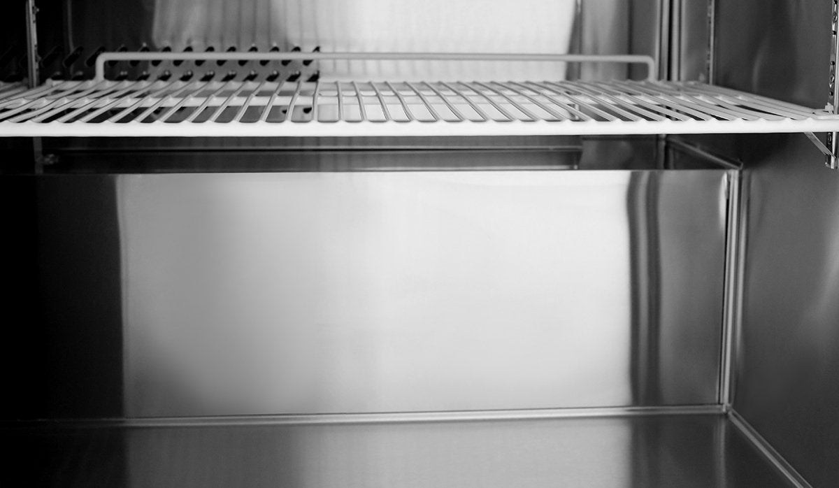 Atosa MGF8410GR 60" Worktop Refrigerator w/ Backsplash