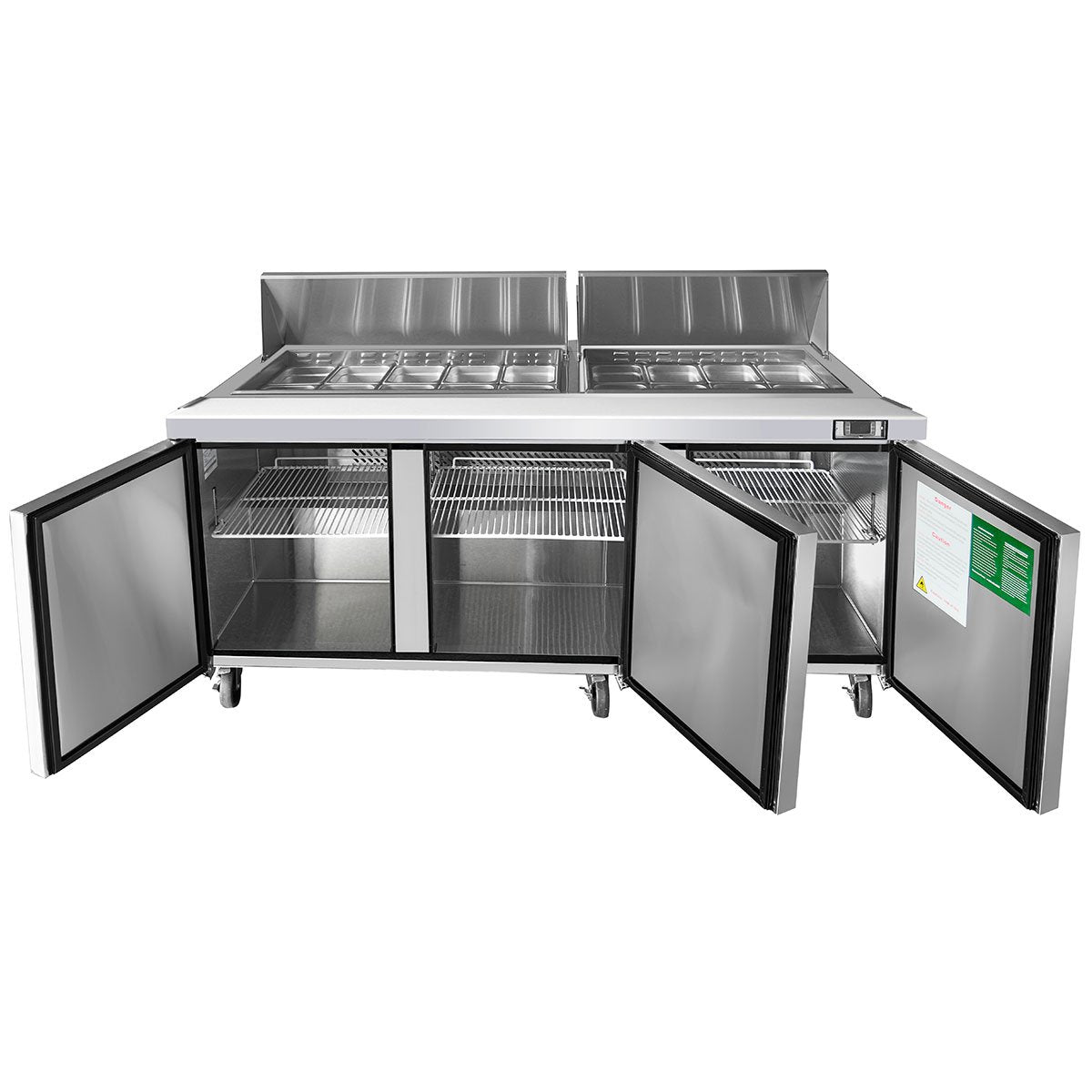 Atosa MSF8304GR 72" Sandwich Prep. Table with 18 Pan