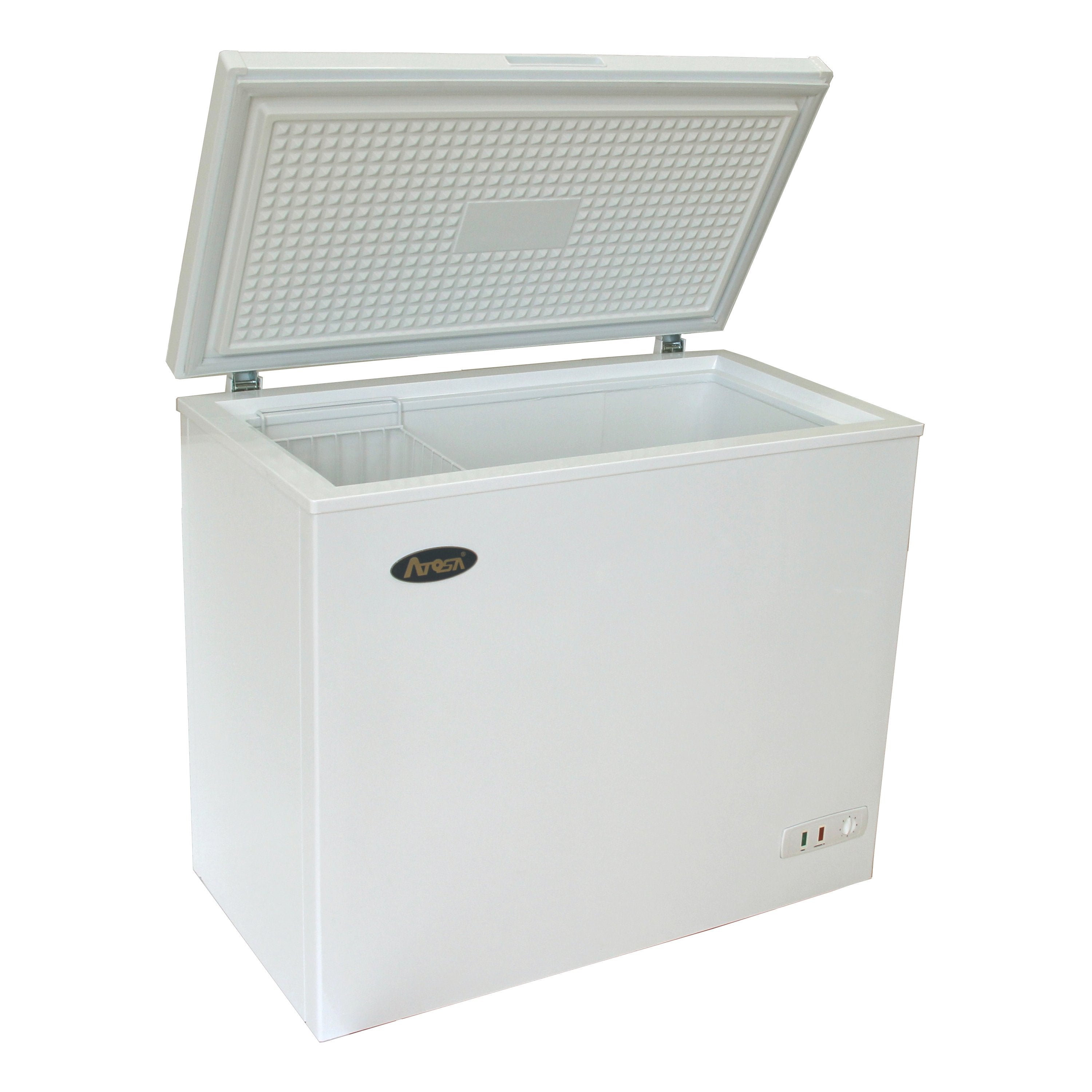 Atosa MWF9010GR Solid Top Chest Freezer-10 Cu.Ft