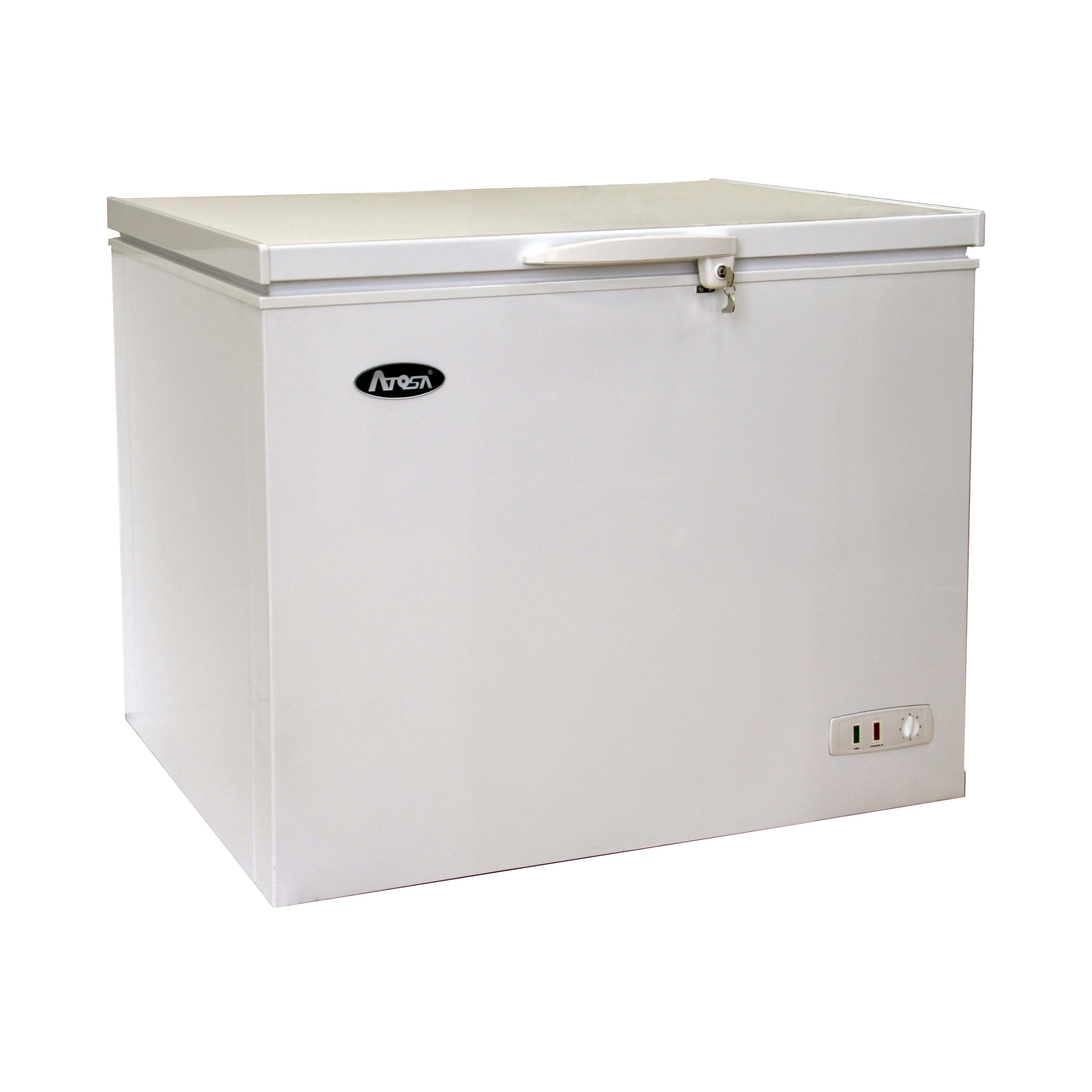 Atosa MWF9016GR Solid Top Chest Freezer-16 Cu.Ft