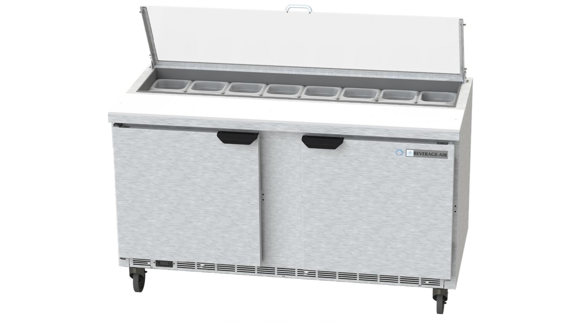 Beverage Air SPE60HC-16-CL Sandwich/Salad Prep Table 60"