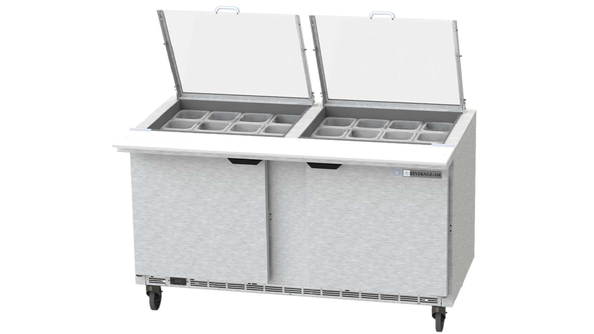 Beverage Air SPE60HC-24M-CL Sandwich/Salad Mega Top Prep Table 60"