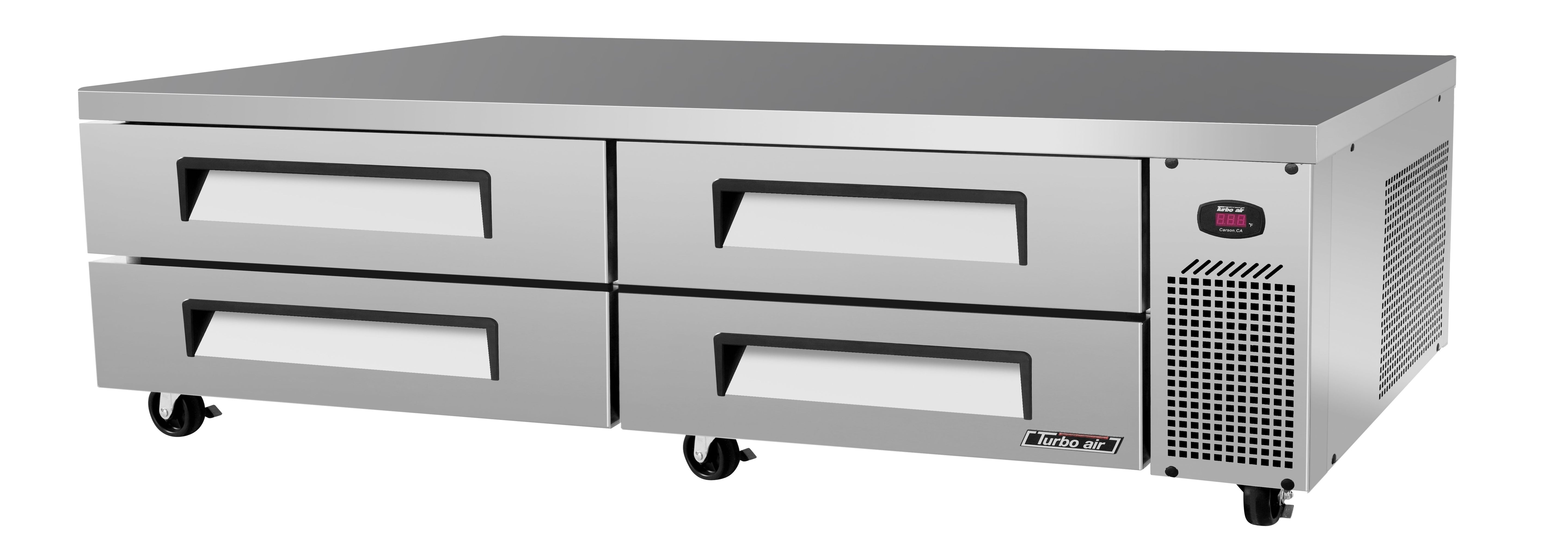 Turbo Air TCBE-96SDR-N 4 Drawers Chef Base Refrigerator