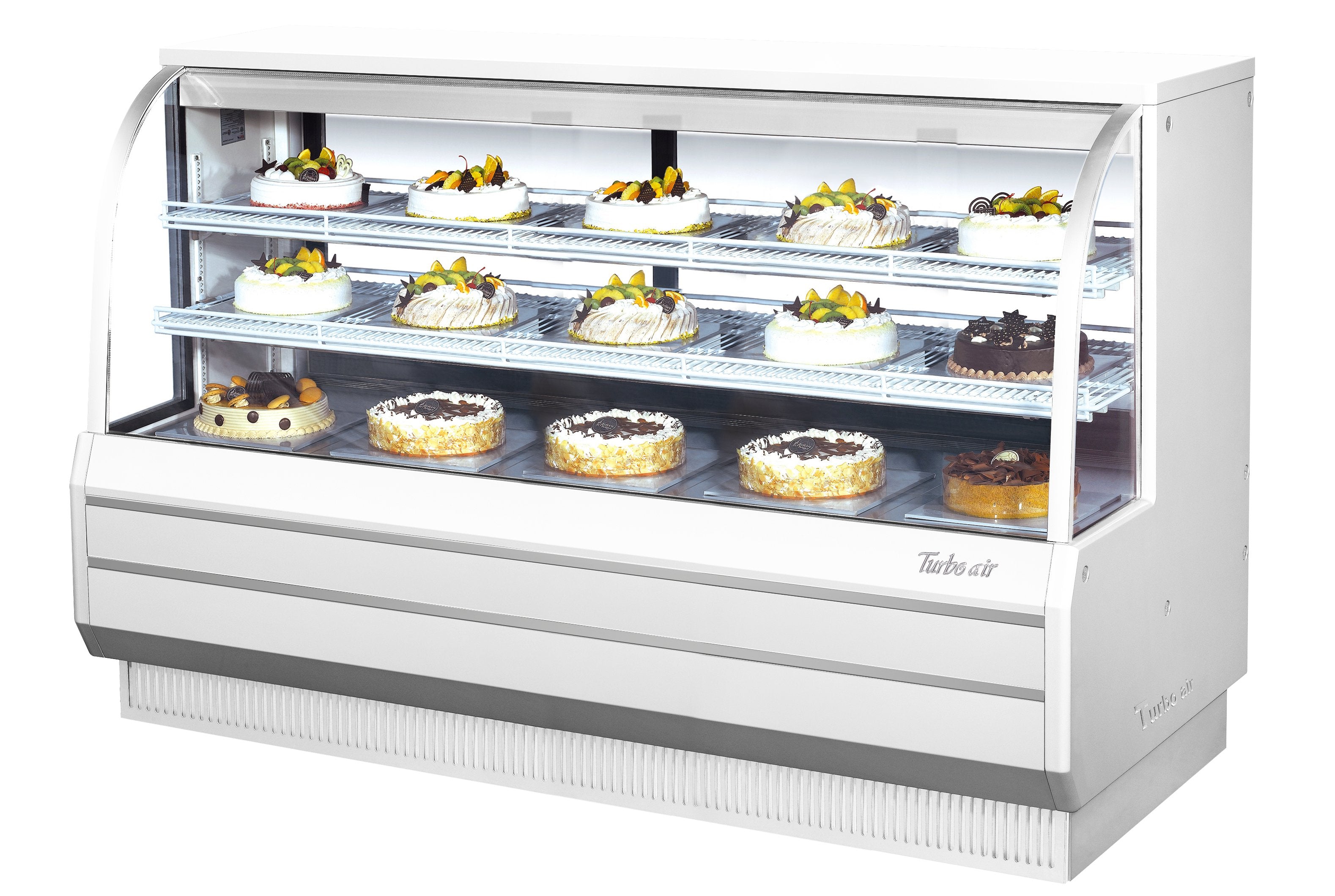 Turbo Air TCGB-72-W-N 6' Bakery Case-Refrigerated - White