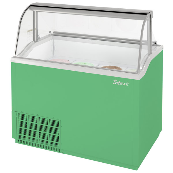Turbo Air TIDC-47G-N 47" W Dipping Cabinet, Green