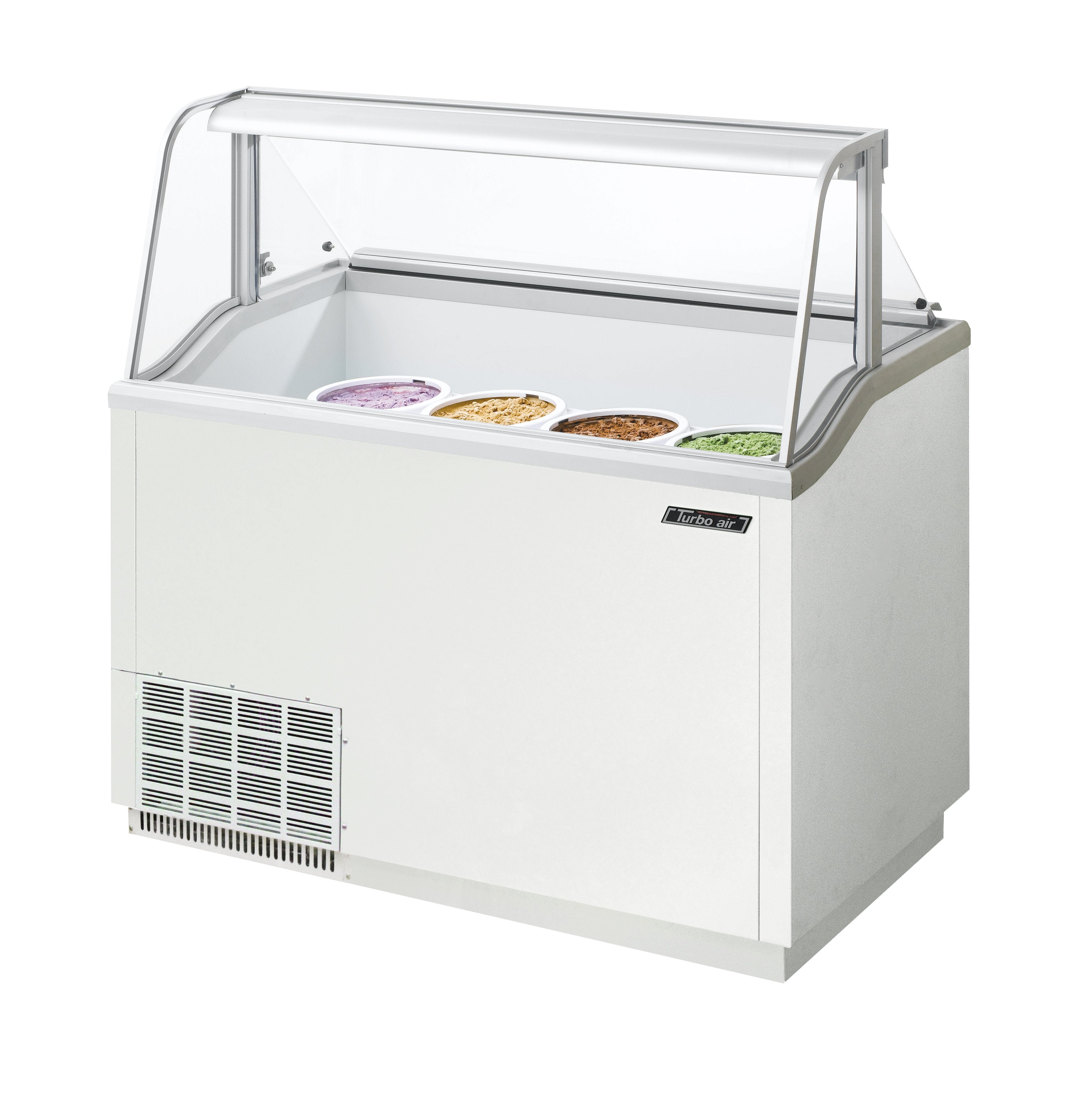 Turbo Air TIDC-47W-N 47" W Dipping Cabinet, White