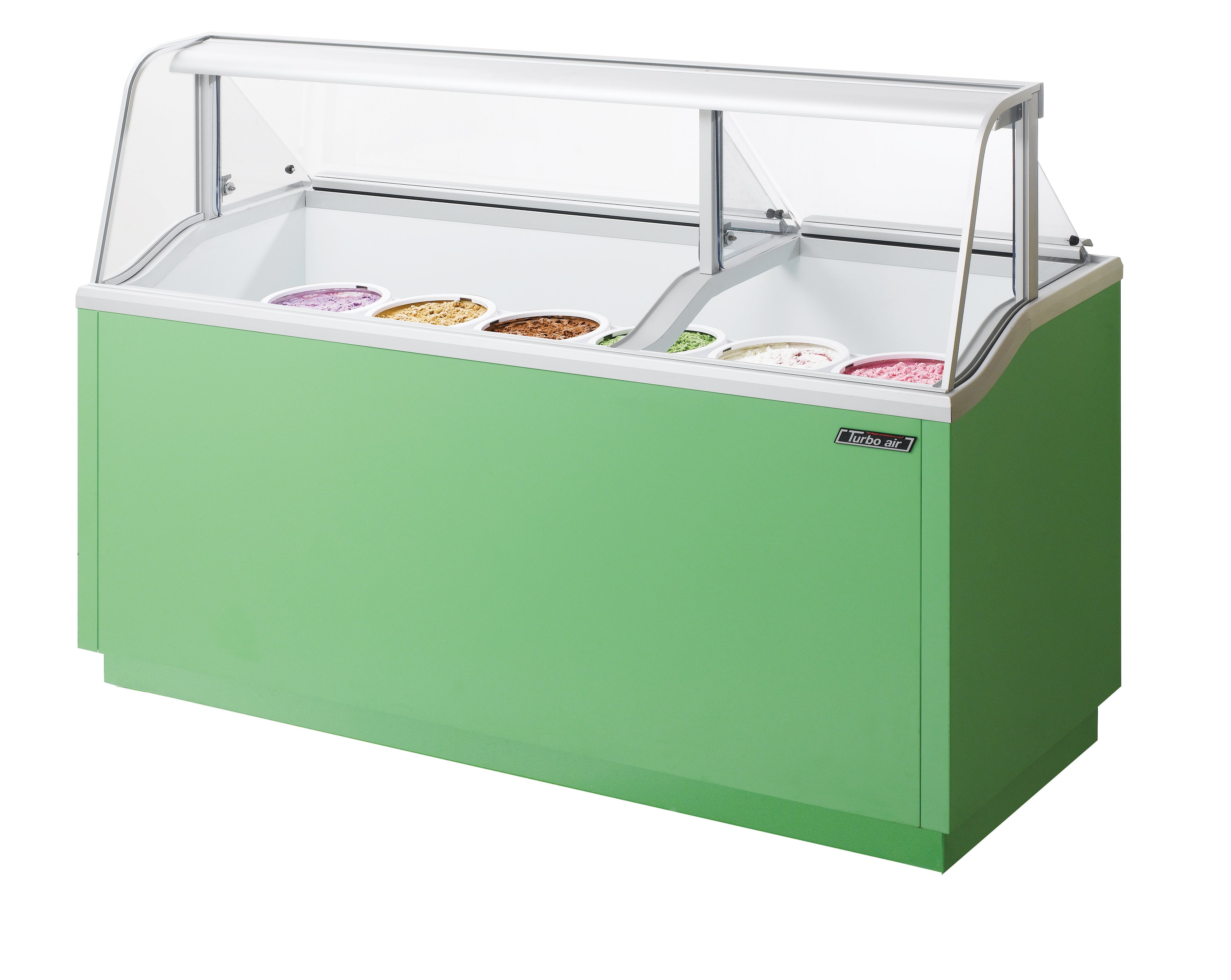 Turbo Air TIDC-70G-N 68" W  Dipping Cabinet, Green