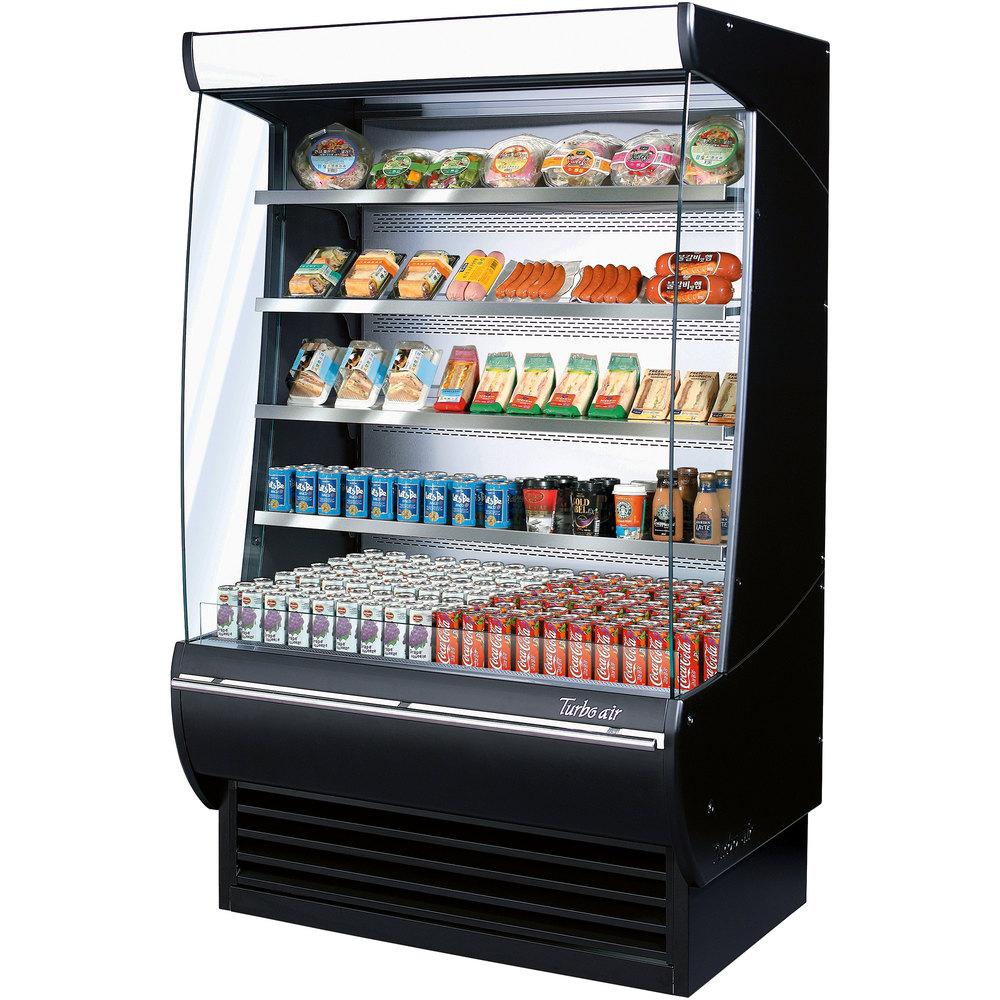 Turbo Air TOM-48DXB-N 48"L Extra Deep Black, 34" Deep Black