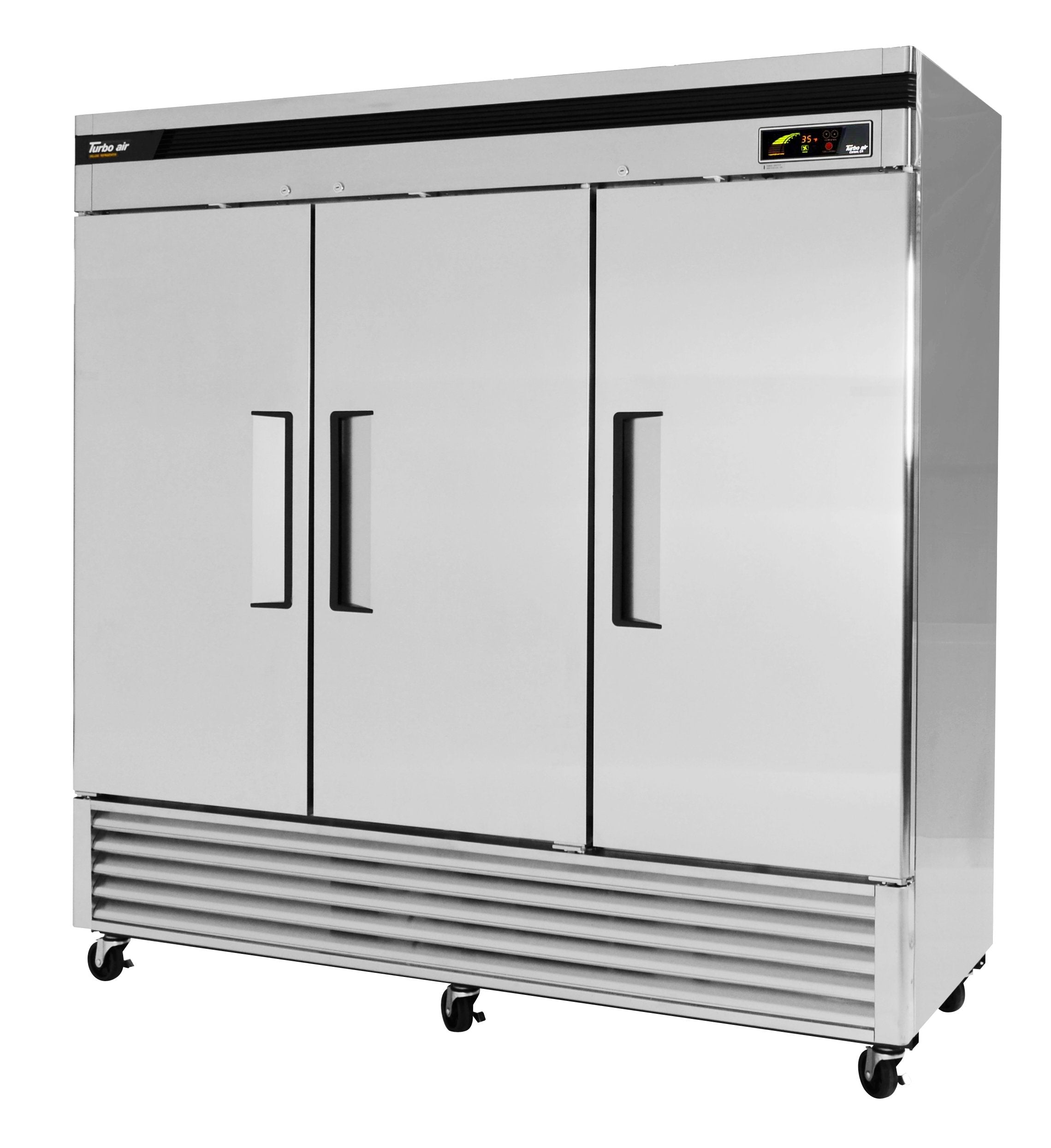 Turbo Air TSF-72SD-N 3 Solid Doors Freezer, Bottom Mount