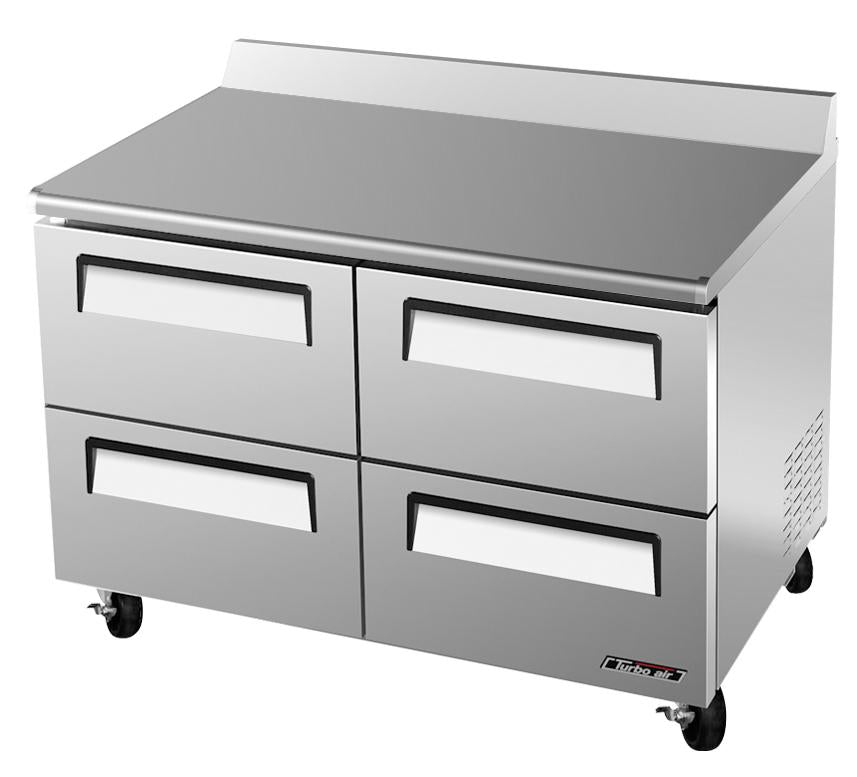 Turbo Air TWF-48SD-D4-N 4 Drawers Worktop Freezer