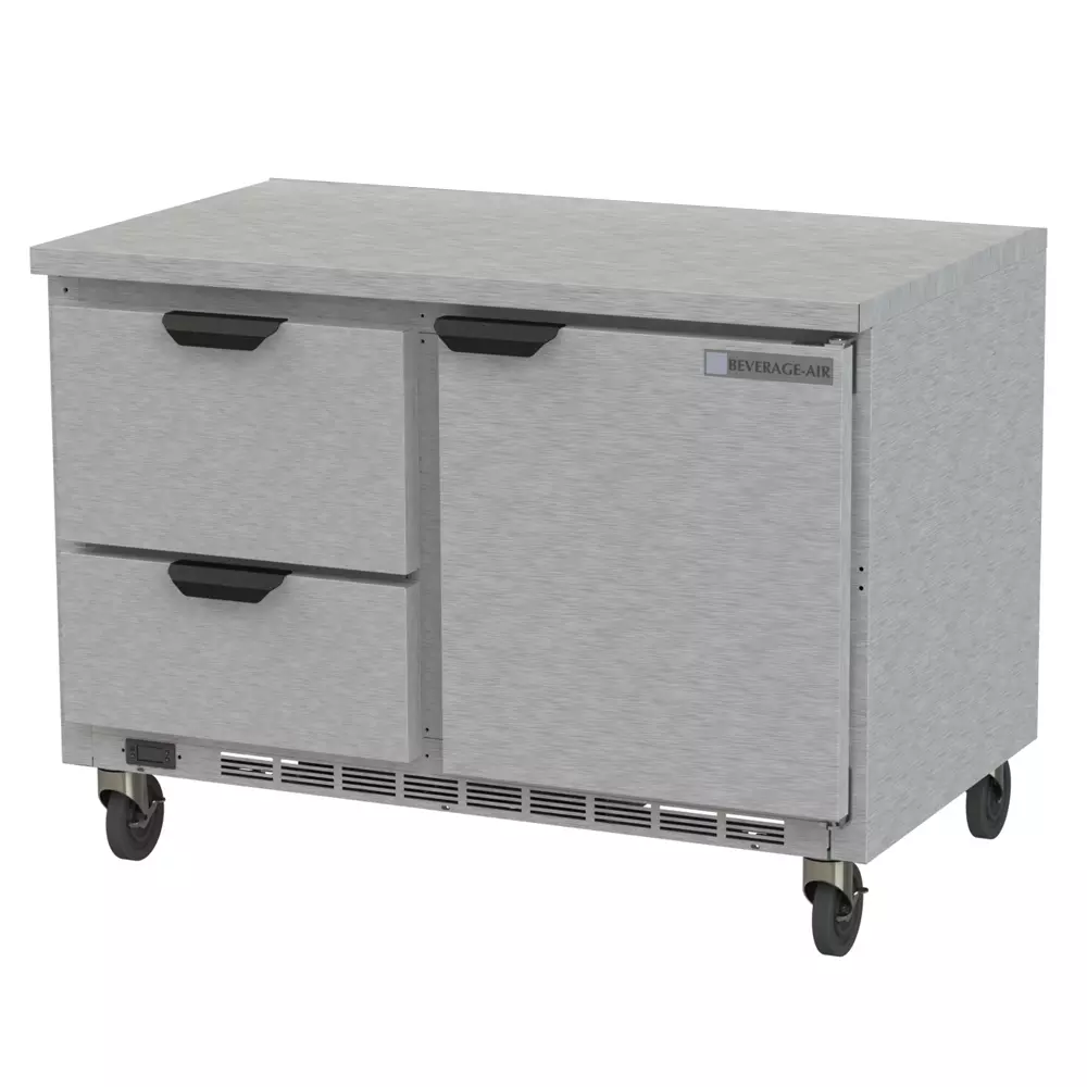 Beverage Air WTRD48AHC-2-FLT Worktop Refrigerator 48"