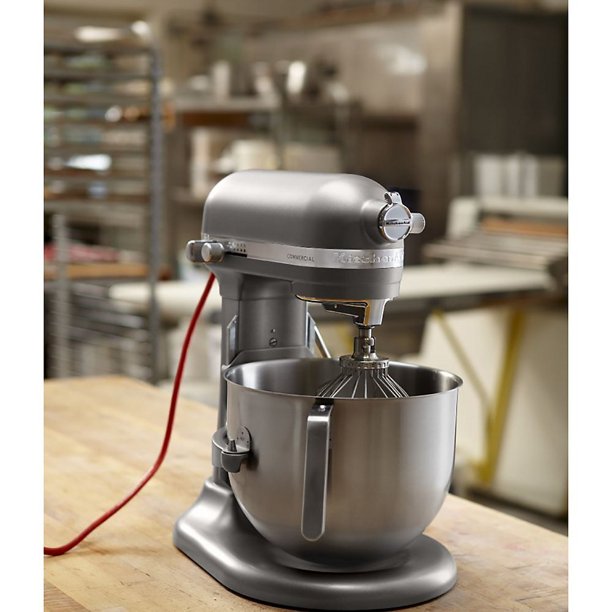 KitchenAid  KSM8990DP  8 Qt KitchenAid® Countertop Commercial Stand Mixer - Pewter