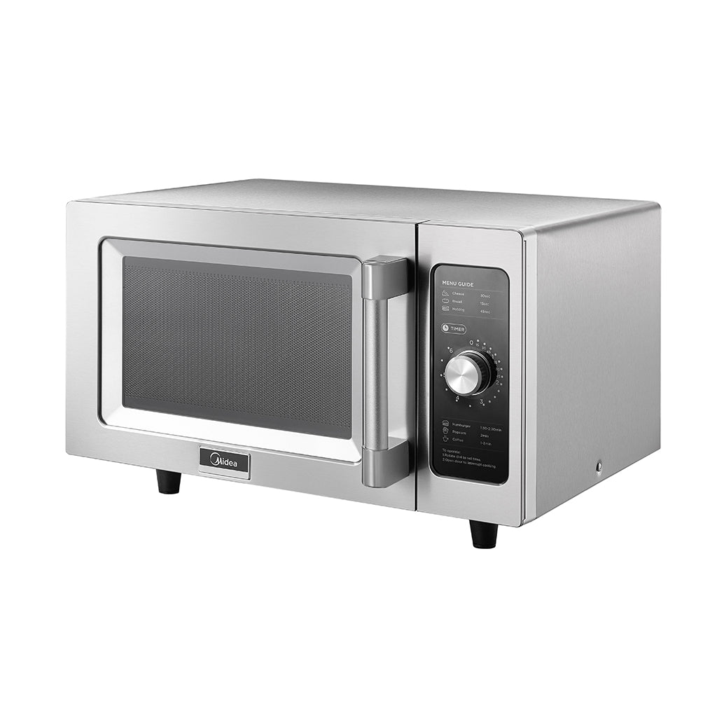 MIDEA 1025F0A 0.9 Cu Ft. 1000W Dial Light Duty Commercial Microwave
