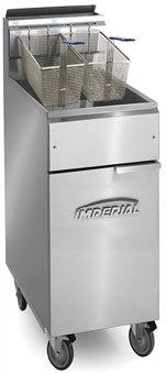 Imperial IFS-40-OP-LP 40 lb Open Pot Fryer LP