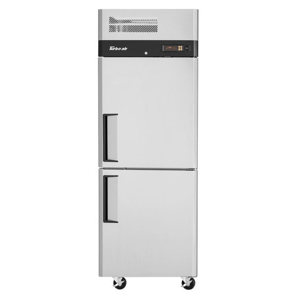 Turbo Air M3R24-2-N 2 Solid Half-Doors Top Mount Refrigerator