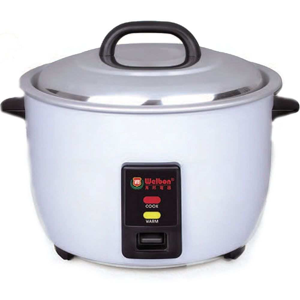 L&J WRC-1060W  17" 60 Cup Cooked (30 Cup Uncooked) 120v Electric Rice Cooker/Warmer