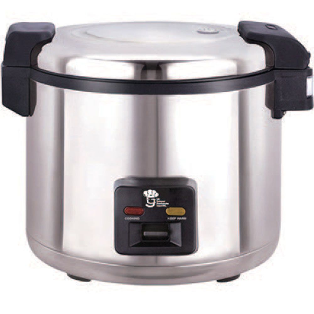 L&J WRC-1070S  18" 66 Cups Cooked (33 Cup Uncooked) 120v Double Heating Electric Rice Cooker/Warmer