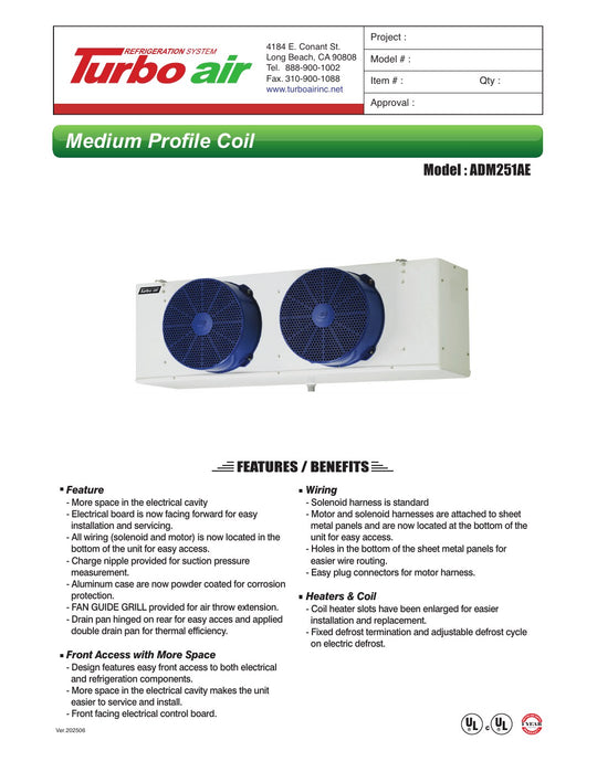 Spec Sheet