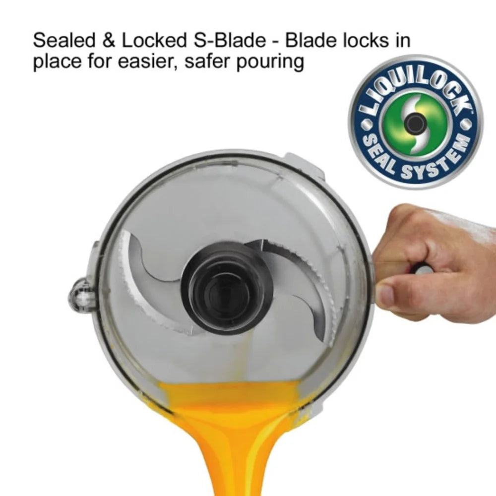 Waring  WFP14SC 1 Speed Continuous Feed Food Processor w/ 3 1/2 qt Bowl, 120v