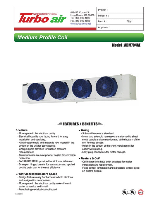 Spec Sheet