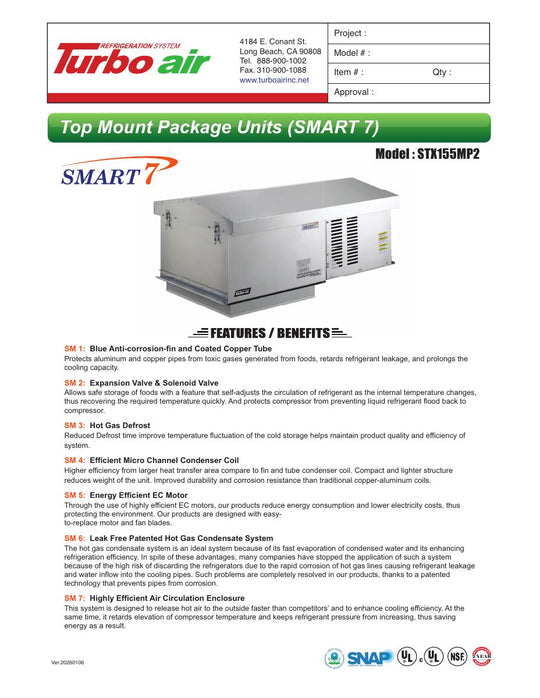 Spec Sheet