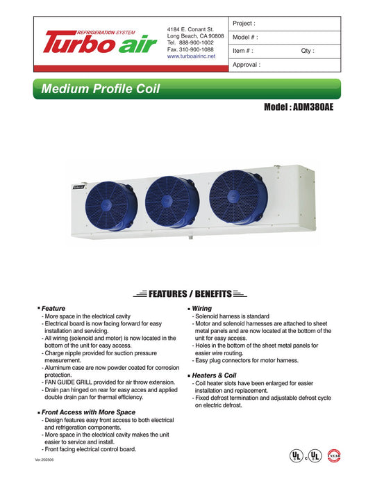 Spec Sheet