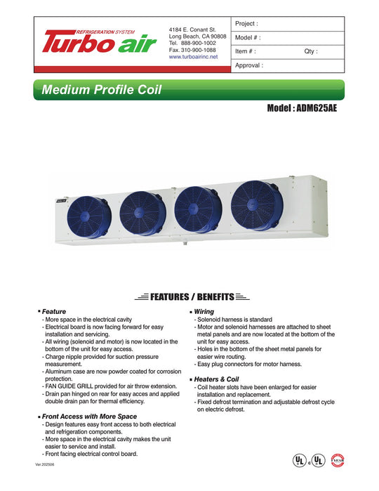 Spec Sheet
