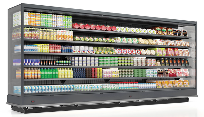 Open-air merchandisers