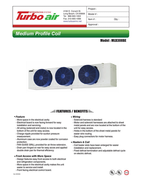 Spec Sheet
