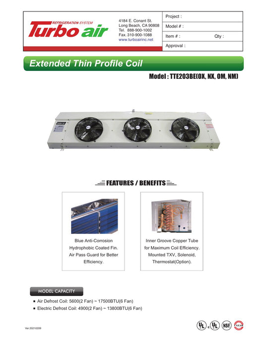 Spec Sheet