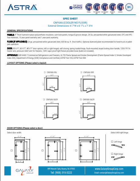Spec Sheet