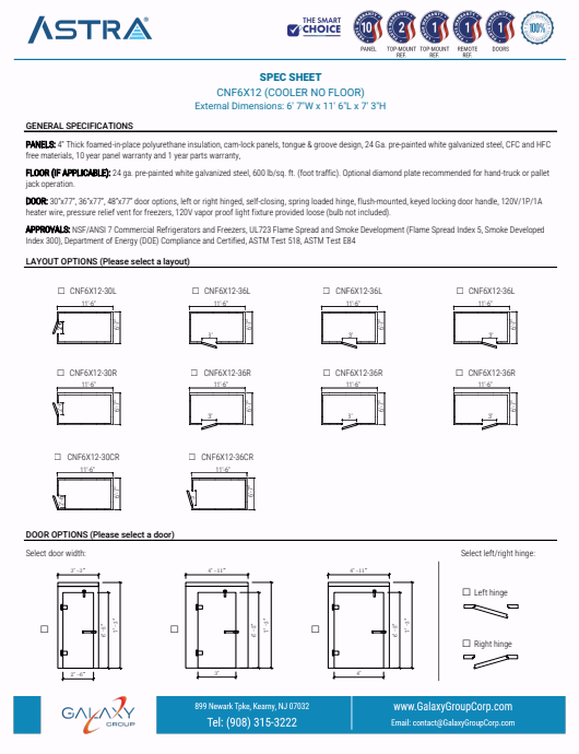 Spec Sheet